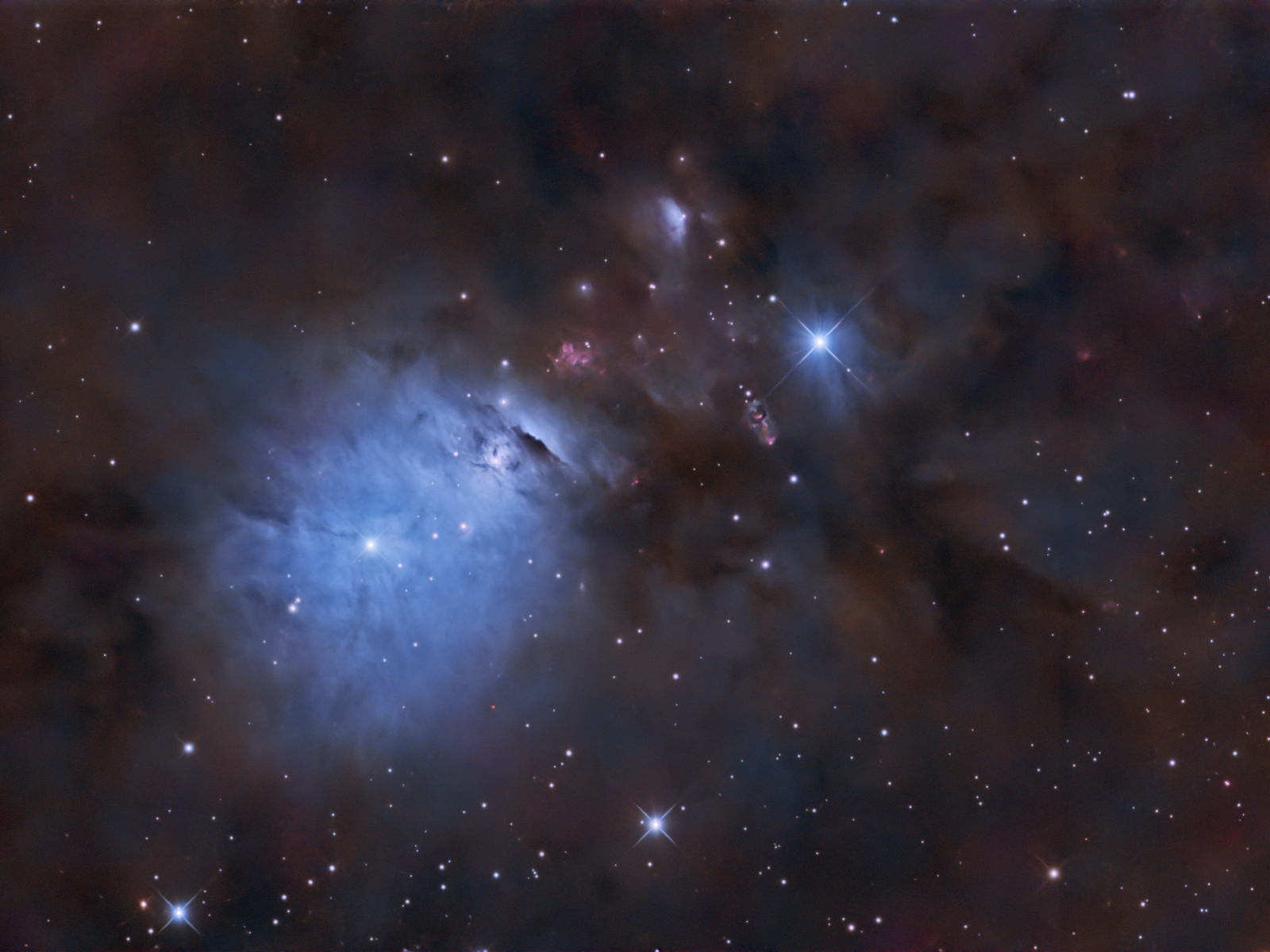 Dust Cloud NGC1333 at high resolution